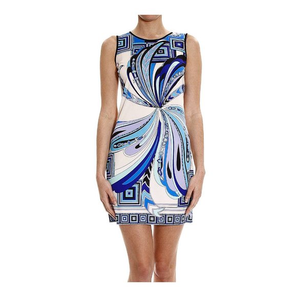 Emilio Pucci Dresses & Skirts - EMILIO PUCCI Silk Dress With Butterfly Print